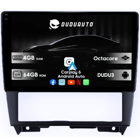Navigatii Dedicate - Navigatie dedicata Nissan Cefiro 1994-2000, DUDU3, 4GB RAM 64GB ROM, Octacore, Platforma 8581, Android, Display QLED 9", DSP, Carplay&AndroidAuto