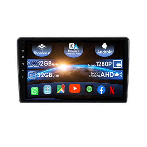 Navigatii Dedicate - (Resigilata) Navigatie dedicata Transit Custom 2013-2022, 2GB RAM 32GB ROM, Quad Core, Display 9" IPS Full HD, Carplay&Android Auto, Android 14, Suport camere AHD