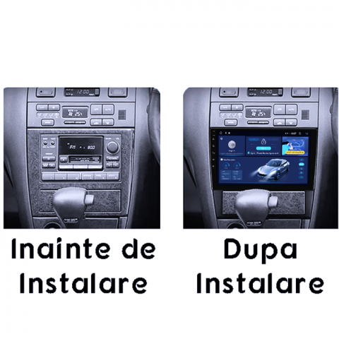 Navigatie dedicata Nissan Cefiro 1994-2000, 4GB RAM 64GB ROM, Octacore, Android 14, Display QLED 9", DSP, Carplay&Android Auto, SIM 4G, Ventilator Activ [3]
