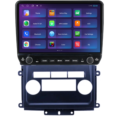 Navigatie dedicata Nissan Frontier 2009-2012 Tesla cu butoane rotative model 2024, 4GB RAM 64GB ROM, Procesor Quadcore, Android 14, Display QLED 10", DSP, Carplay&Android Auto [3]