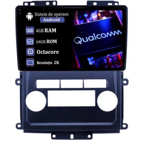 Navigatie dedicata Nissan Frontier 2009-2012, 4GB RAM 64GB ROM, Procesor Qualcomm Octacore, Android 14, Rezolutie 2K, Display QLED 9", DSP, Carplay&Android Auto, SIM 4G [0]