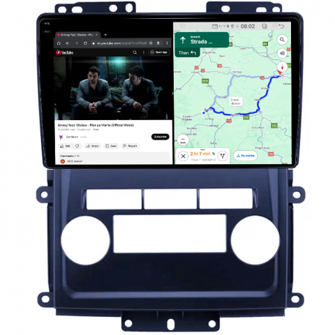 Navigatie dedicata Nissan Frontier 2009-2012, 4GB RAM 64GB ROM, Quad Core, Display 9" QLED 1K, Carplay, Android 14, Bluetooth, Magazin Play, Suport Camere AHD [3]