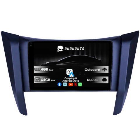 Navigatii Dedicate - Navigatie dedicata Nissan Navara NP300 Frontier 2017, DUDU3, 4GB RAM 64GB ROM, Octacore, Platforma 8581, Android, Display QLED 9", DSP, Carplay&AndroidAuto