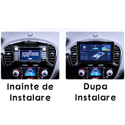 Navigatie dedicata Nissan Juke 2010-2014, 8GB RAM 128GB ROM, Octacore, Platforma TS18, Android 14, Display QLED 9", Suporta camera 360", DSP, Carplay&Android Auto, SIM 4G, Ventilator Activ [4]