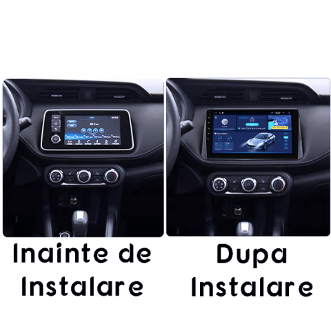 Navigatie dedicata Nissan Kicks 2016-2017, 4GB RAM 64GB ROM, Quad Core, Display 9" QLED 1K, Carplay, Android 14, Bluetooth, Magazin Play, Suport Camere AHD [4]