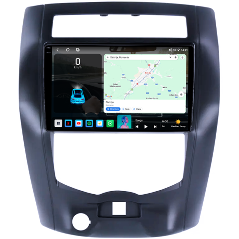 Navigatie dedicata Nissan Livina 2007-2016, 4GB RAM 64GB ROM, Procesor Qualcomm Octacore, Android 14, Rezolutie 2K, Display QLED 9", DSP, Carplay&Android Auto, SIM 4G [2]