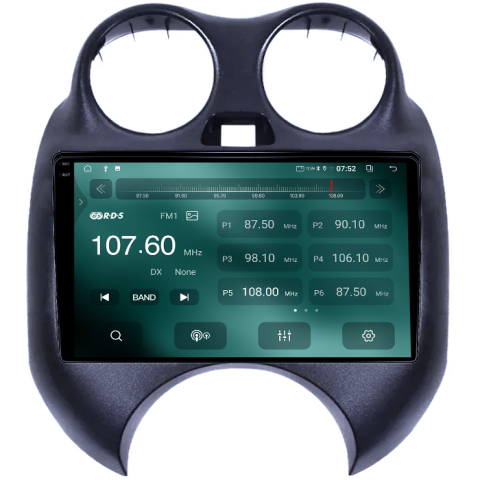 Navigatie dedicata Nissan March 2010-2013 & Micra 2010-2015, 8GB RAM 128GB ROM, Octacore, Platforma TS18, Android 14, Display QLED 9", Suporta camera 360", DSP, Carplay&Android Auto, SIM 4G, Ventil [2]