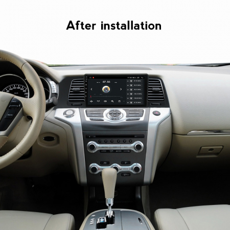 Navigatie dedicata ​Nissan Murano Z51 2008-2014 , 4GB RAM 64GB ROM, Octacore, Android 13, Display QLED 9", DSP, Carplay, Android Auto, Internet, Youtube, Waze, WIFI, Bluetooth [5]