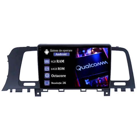 Murano Z51 2008 - 2014 - Navigatie dedicata Nissan Murano Z51 2008-2014, 4GB RAM 64GB ROM, Procesor Qualcomm Octacore, Android 14, Rezolutie 2K, Display QLED 9", DSP, Carplay&Android Auto, SIM 4G