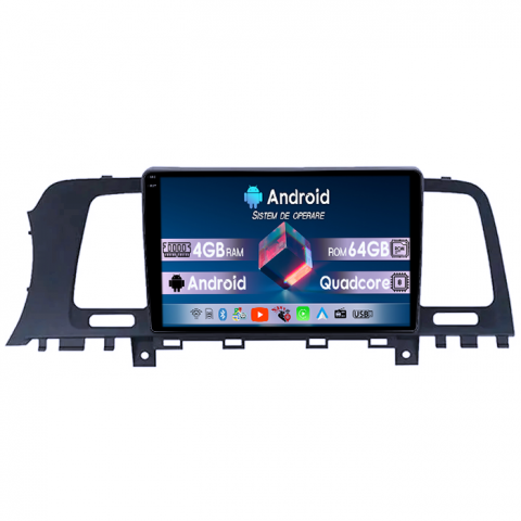 Murano Z51 2008 - 2014 - Navigatie dedicata Nissan Murano Z51 2008-2014, 4GB RAM 64GB ROM, Quad Core, Display 9" QLED 1K, Carplay, Android 14, Bluetooth, Magazin Play, Suport Camere AHD