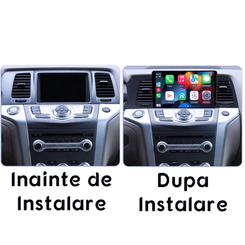 Navigatie dedicata Nissan Murano Z51 2008-2014, 8GB RAM 128GB ROM, Octacore, Platforma TS18, Android 14, Display QLED 9", Suporta camera 360", DSP, Carplay&Android Auto, SIM 4G, Ventilator Activ [5]
