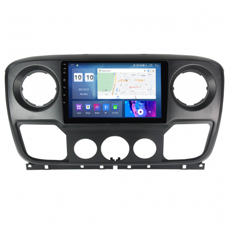 Navigatie dedicata Nissan NV400, 4GB RAM 32GB ROM, Octacore, Android 14, Display QLED 1K 10", DSP, Carplay&Android Auto, SIM 4G, Bluetooth, Ventilator Activ [4]
