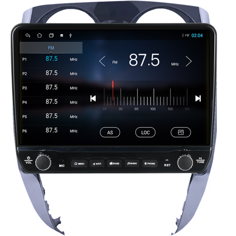 Navigatie dedicata Nissan Note 2012-2019 Tesla cu butoane rotative model 2024, 4GB RAM 64GB ROM, Procesor Quadcore, Android 14, Display QLED 10", DSP, Carplay&Android Auto [3]