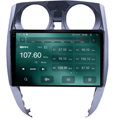 Navigatie dedicata Nissan Note 2012-2019, 8GB RAM 128GB ROM, Octacore, Platforma TS18, Android 14, Display QLED 9", Suporta camera 360", DSP, Carplay&Android Auto, SIM 4G, Ventilator Activ [2]