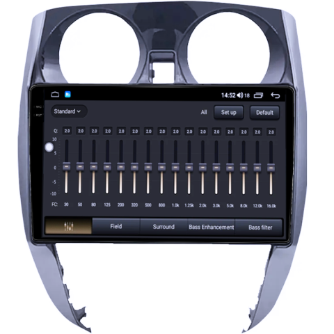 Navigatie dedicata Nissan Note 2012-2019, 8GB RAM 128GB ROM, Octacore, Platforma TS18, Android 14, Display QLED 9", Suporta camera 360", DSP, Carplay&Android Auto, SIM 4G, Ventilator Activ [7]