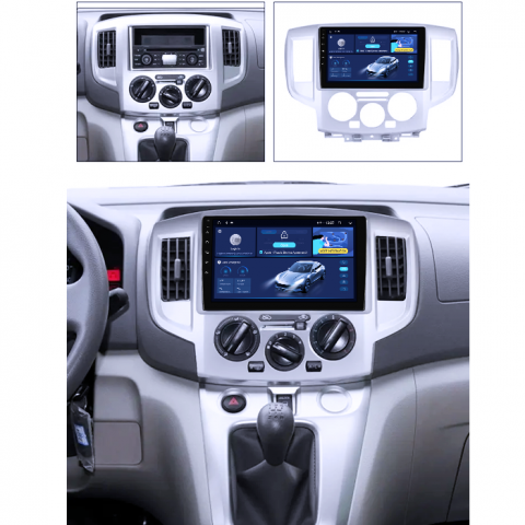 Navigatie dedicata Nissan NV200 2011-2018, 4GB RAM 64GB ROM, Octacore, Android 14, Display QLED 1K 9", Carplay&Android Auto, SIM 4G, Ventilator Activ [4]