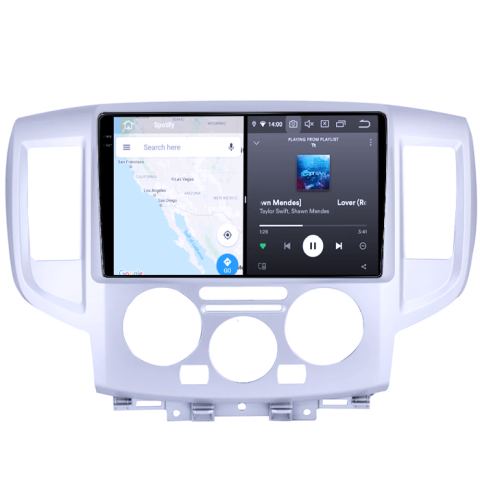 Navigatie dedicata Nissan NV200 2011-2018, 8GB RAM 128GB ROM, Octacore, Platforma TS18, Android 14, Display QLED 9", Suporta camera 360", DSP, Carplay&Android Auto, SIM 4G, Ventilator Activ [6]