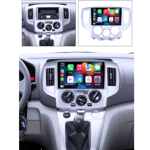 Navigatie dedicata Nissan NV200 2011-2018, 8GB RAM 128GB ROM, Octacore, Platforma TS18, Android 14, Display QLED 9", Suporta camera 360", DSP, Carplay&Android Auto, SIM 4G, Ventilator Activ [5]