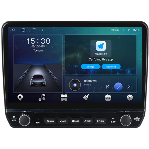 Navigatie dedicata Nissan Pathfinder R50 1995-2005 Tesla cu butoane rotative model 2024, 4GB RAM 64GB ROM, Procesor Quadcore, Android 14, Display QLED 10", DSP, Carplay&Android Auto [5]