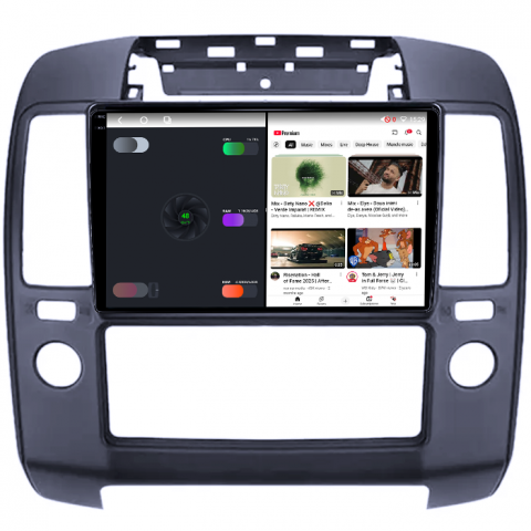 Navigatie dedicata Nissan Pathfinder 2004-2012, 4GB RAM 64GB ROM, Octacore, Android 14, Display QLED 1K 9", Carplay&Android Auto, SIM 4G, Ventilator Activ [2]