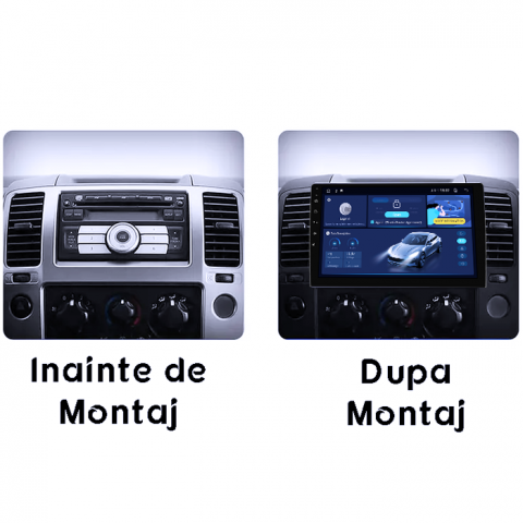 Navigatie dedicata Nissan Pathfinder 2004-2012, 4GB RAM 64GB ROM, Quad Core, Display 9" QLED 1K, Carplay, Android 14, Bluetooth, Magazin Play, Suport Camere AHD [4]