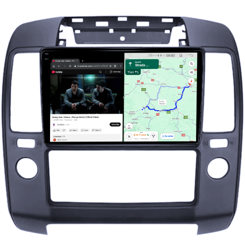 Navigatie dedicata Nissan Pathfinder 2004-2012, 8GB RAM 128GB ROM, Octacore, Platforma TS18, Android 14, Display QLED 9", Suporta camera 360", DSP, Carplay&Android Auto, SIM 4G, Ventilator Activ [3]