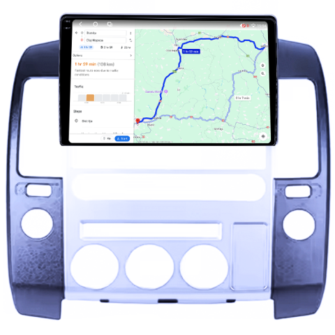 Navigatie dedicata Nissan Pathfinder P51, 4GB RAM 64GB ROM, Procesor Qualcomm Octacore, Android 14, Rezolutie 2K, Display QLED 9", DSP, Carplay&Android Auto, SIM 4G [3]