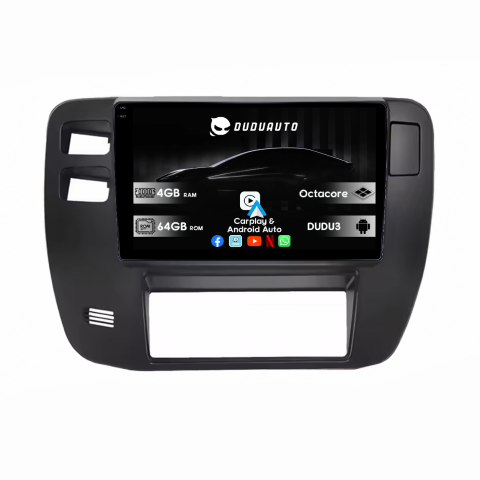 Patrol Y61 1997-2005 - Navigatie dedicata Nissan Patrol Y61 1997-2005, Gri, DUDU3, 4GB RAM 64GB ROM, Octacore, Platforma 8581, Android, Display QLED 9", DSP, Carplay&AndroidAuto