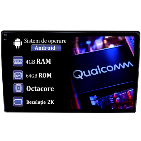 Pathfinder R50 1995-2005 - Navigatie dedicata Nissan Pathfinder R50 1995-2005,4GB RAM 64GB ROM, Procesor Qualcomm Octacore, Android 14, Rezolutie 2K, Display QLED 9", DSP, Carplay&Android Auto, SIM 4G