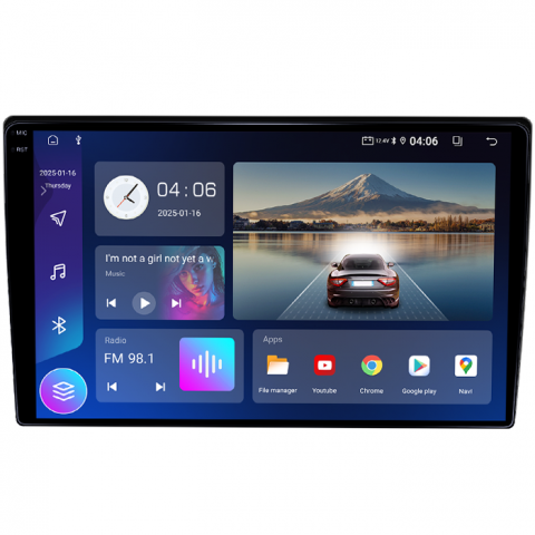 Navigatie dedicata Nissan Pathfinder R50 1995-2005, 4GB RAM 64GB ROM, Quadcore, Android 14, Display QLED 1K, 9", DSP, Carplay&Android Auto, Suport camere AHD [1]