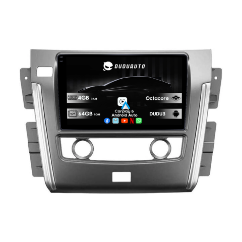 Patrol 2010 - 2020 - Navigatie dedicata Nissan Patrol 2010- 2020, DUDU3, 4GB RAM 64GB ROM, Octacore, Platforma 8581, Android, Display QLED 9", DSP, Carplay&AndroidAuto