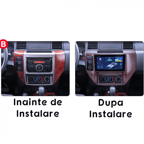 Navigatie dedicata Nissan Patrol 2004-2021, 4GB RAM 64GB ROM, Octacore, Android 14, Display QLED 1K 9", Carplay&Android Auto, SIM 4G, Ventilator Activ [4]
