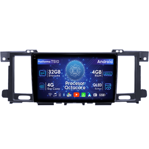 Patrol 2010 - 2020 - Navigatie dedicata Nissan Patrol 2010-2020, 4GB RAM 32GB ROM, Octacore, Android 14, Display QLED 1K 9", DSP, Carplay&Android Auto, SIM 4G, Bluetooth, Ventilator Activ