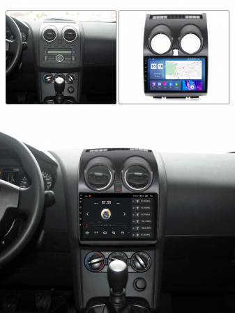 Navigatie dedicata Nissan Qashqai 2006-2013, 4GB RAM 32GB ROM, Octacore, Android 14, Display QLED 1K 9", DSP, Carplay&Android Auto, SIM 4G, Bluetooth, Ventilator Activ [3]