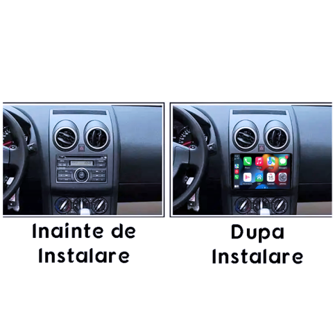 Navigatie dedicata Nissan Qashqai 2006-2013, 4GB RAM 64GB ROM, Procesor Qualcomm Octacore, Android 14, Rezolutie 2K, Display QLED 9", DSP, Carplay&Android Auto, SIM 4G [5]