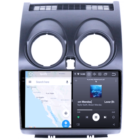 Navigatie dedicata Nissan Qashqai 2006-2013, 8GB RAM 128GB ROM, Octacore, Platforma TS18, Android 14, Display QLED 9", Suporta camera 360", DSP, Carplay&Android Auto, SIM 4G, Ventilator Activ [6]