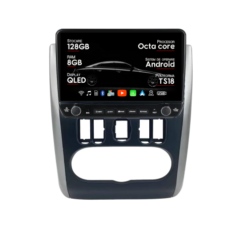 Almera 2012-2019 - Navigatie dedicata Nissan Almera G15 2012-2019 Tesla Cu Butoane Rotative Model 2024, ANDROID 13, 10 inch , 8+128GB, Internet, Aplicatii, Waze, GPS