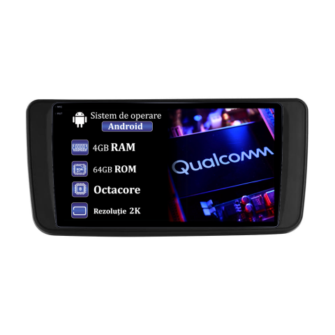 Leaf 2017-2024 - Navigatie dedicata Nissan Leaf 2017-2024, 4GB RAM 64GB ROM, Procesor Qualcomm Octacore, Android 14, Rezolutie 2K, Display QLED 9", DSP, Carplay&Android Auto, SIM