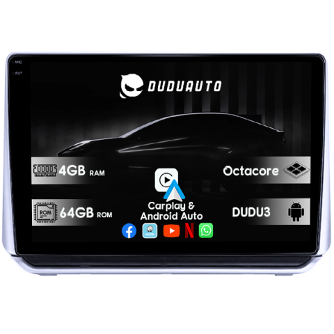 Navigatii Dedicate - Navigatie dedicata Nissan Altima 2018-2020, DUDU3, 4GB RAM 64GB ROM, Octacore, Platforma 8581, Android, Display QLED 9", DSP, Carplay&AndroidAuto