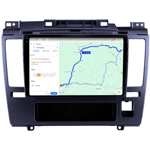 Navigatie dedicata Nissan Tiida 2005-2010, 4GB RAM 32GB ROM, Octacore, Android 14, Display QLED 1K 9", DSP, Carplay&Android Auto, SIM 4G, Bluetooth, Ventilator Activ [3]