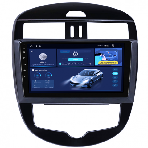 Tiida 2011-2015 - Navigatie dedicata Nissan Tiida 2011-2015, 8GB RAM 128GB ROM, Octacore, Platforma TS18, Android 13, Display QLED 10.25”, Suporta camera 360º, DSP, Carplay&Android Auto, SIM 4G, Ventilator Activ
