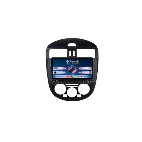 Tiida 2011-2015 - Navigatie dedicata Nissan Tiida 2011-2015 Tesla Cu Butoane Rotative Model 2024, 4GB RAM 64GB ROM, Procesor Quadcore, Android 14, Display QLED 10", DSP, Carplay&AndroidAuto
