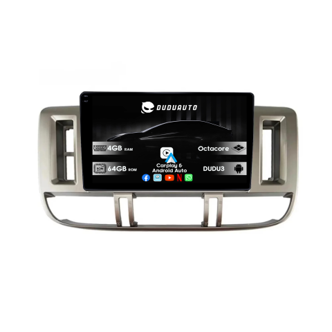 X-Trail 2000-2007 - Navigatie dedicata Nissan X-Trail 2001-2006, DUDU3, 4GB RAM 64GB ROM, Octacore, Platforma 8581, Android, Display QLED 9", DSP, Carplay&AndroidAuto