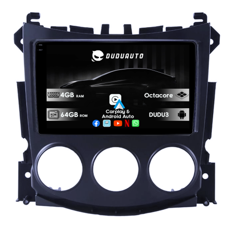 370Z 2008-2011 - Navigatie dedicata Nissan 370Z 2008-2011, DUDU3, 4GB RAM 64GB ROM, Octacore, Platforma 8581, Android, Display QLED 9", DSP, Carplay&AndroidAuto