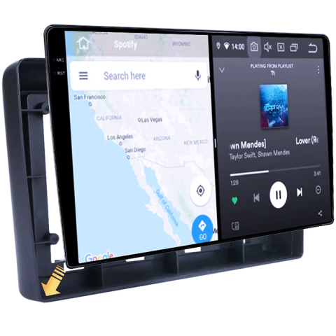 Navigatie dedicata Nissan X-Trail 2000-2007, 8GB RAM 128GB ROM, Octacore, Platforma TS18, Android 14, Display QLED 10", Suporta camera 360", DSP, Carplay&Android Auto, SIM 4G, Ventilator Activ [6]