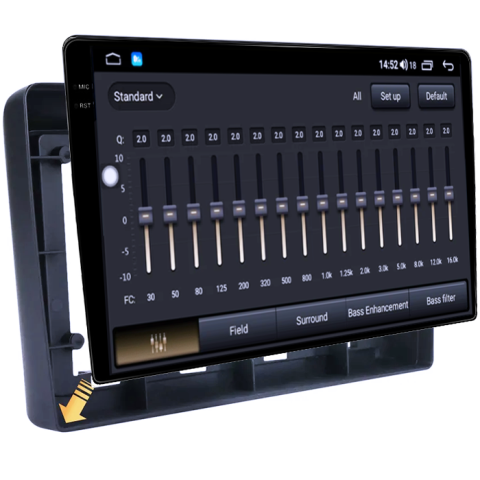 Navigatie dedicata Nissan X-Trail 2000-2007, 8GB RAM 128GB ROM, Octacore, Platforma TS18, Android 14, Display QLED 10", Suporta camera 360", DSP, Carplay&Android Auto, SIM 4G, Ventilator Activ [7]