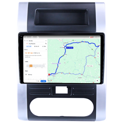 Navigatie dedicata Nissan X-Trail 2007-2015, 4GB RAM 32GB ROM, Octacore, Android 14, Display QLED 1K 10", DSP, Carplay&Android Auto, SIM 4G, Bluetooth, Ventilator Activ [4]