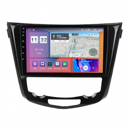 Navigatie dedicata Nissan X-Trail 2013-2017, 4 GB RAM 32 ROM, Android 13, Display QLED 1K, 10", DSP, Carplay, Android Auto, Internet, Youtube , Waze , WI-FI , USB , Bluetooth [1]