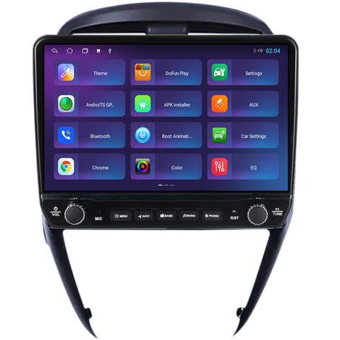 Navigatie dedicata Nissan Versa 2014-2020 Tesla cu butoane rotative model 2024, 4GB RAM 64GB ROM, Procesor Quadcore, Android 14, Display QLED 10", DSP, Carplay&Android Auto [4]