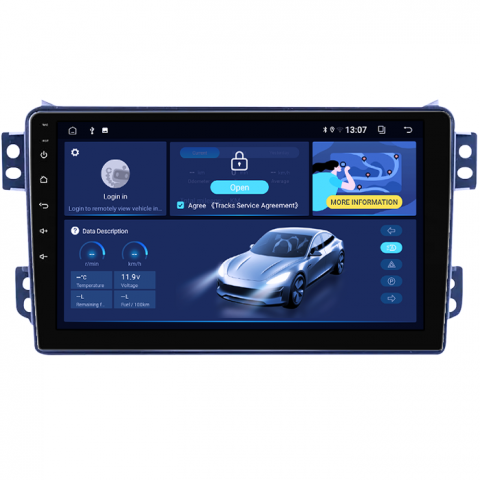Navigatie dedicata Opel Agila 2007-2014/Suzuki Splash, 8GB RAM 128GB ROM, Octacore, Platforma TS18, Android 13, Display QLED 9”, Suporta camera 360º, DSP, Carplay&Android Auto, SIM 4G, Ventilator Acti [1]